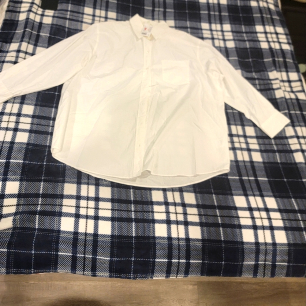 white dress shirt for men and women